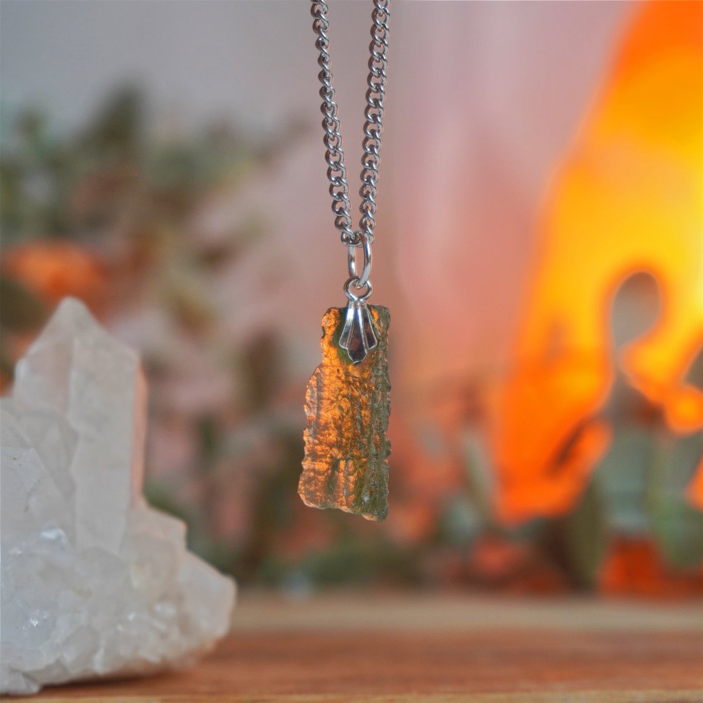 Collar Moldavita | Cambio profundo y evolución espiritual