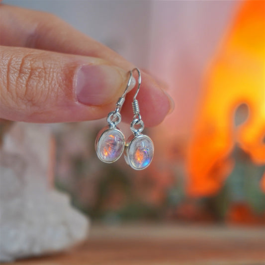 Pendientes Piedra Luna | Energía femenina e intuición