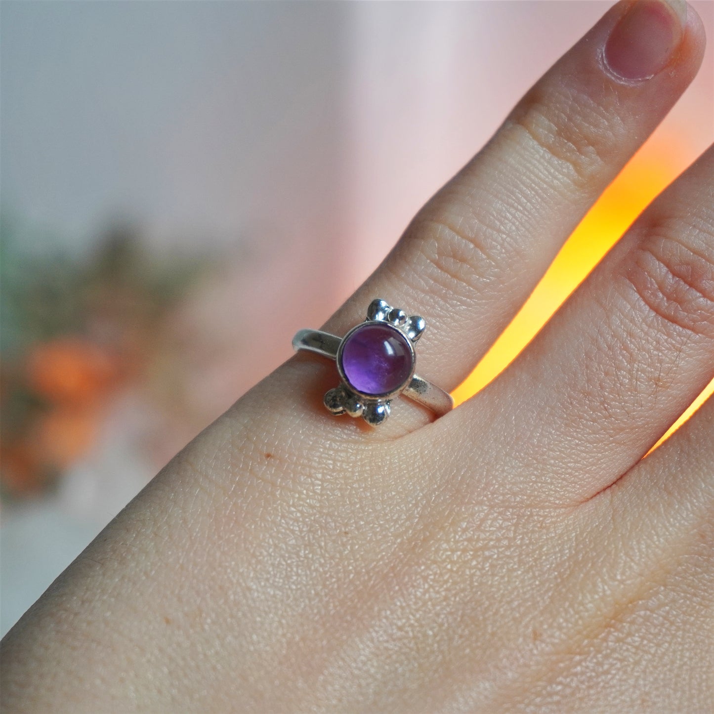 Anillo Amatista | Calma mental y paz