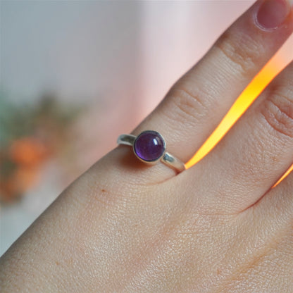 Anillo Amatista | Calma mental y paz