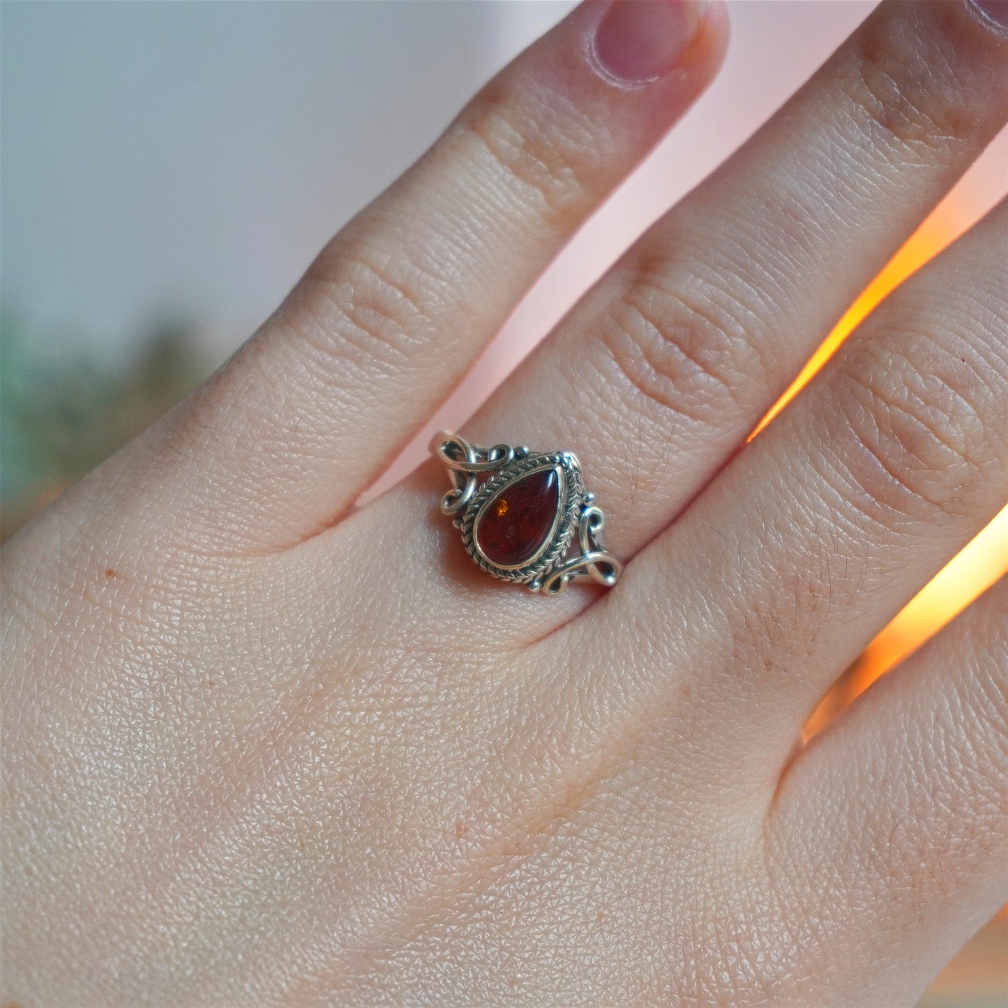Anillo Ámbar | Vitalidad y transmutación