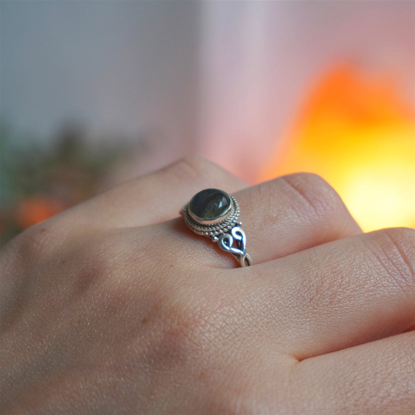 Anillo Labradorita | Dones psíquicos y protección