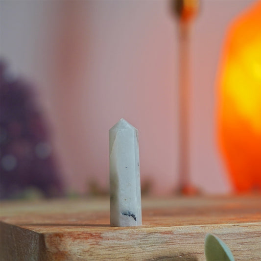 Mini generador de Piedra Luna | Energía femenina e intuición