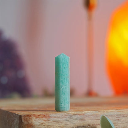 Mini generador de Amazonita | Equilibrio emocional y feminidad