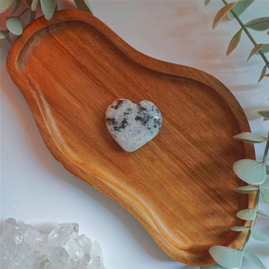 Corazón de Piedra Luna | Energía femenina e intuición