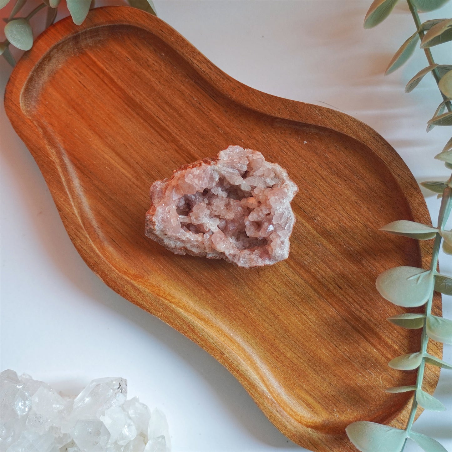 Drusa de Amatista Rosa | Amor propio, calma y equilibrio emocional