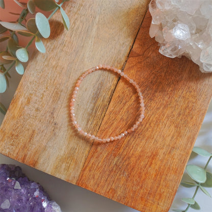 Pulsera Piedra Sol | Facetada | Optimismo y confianza