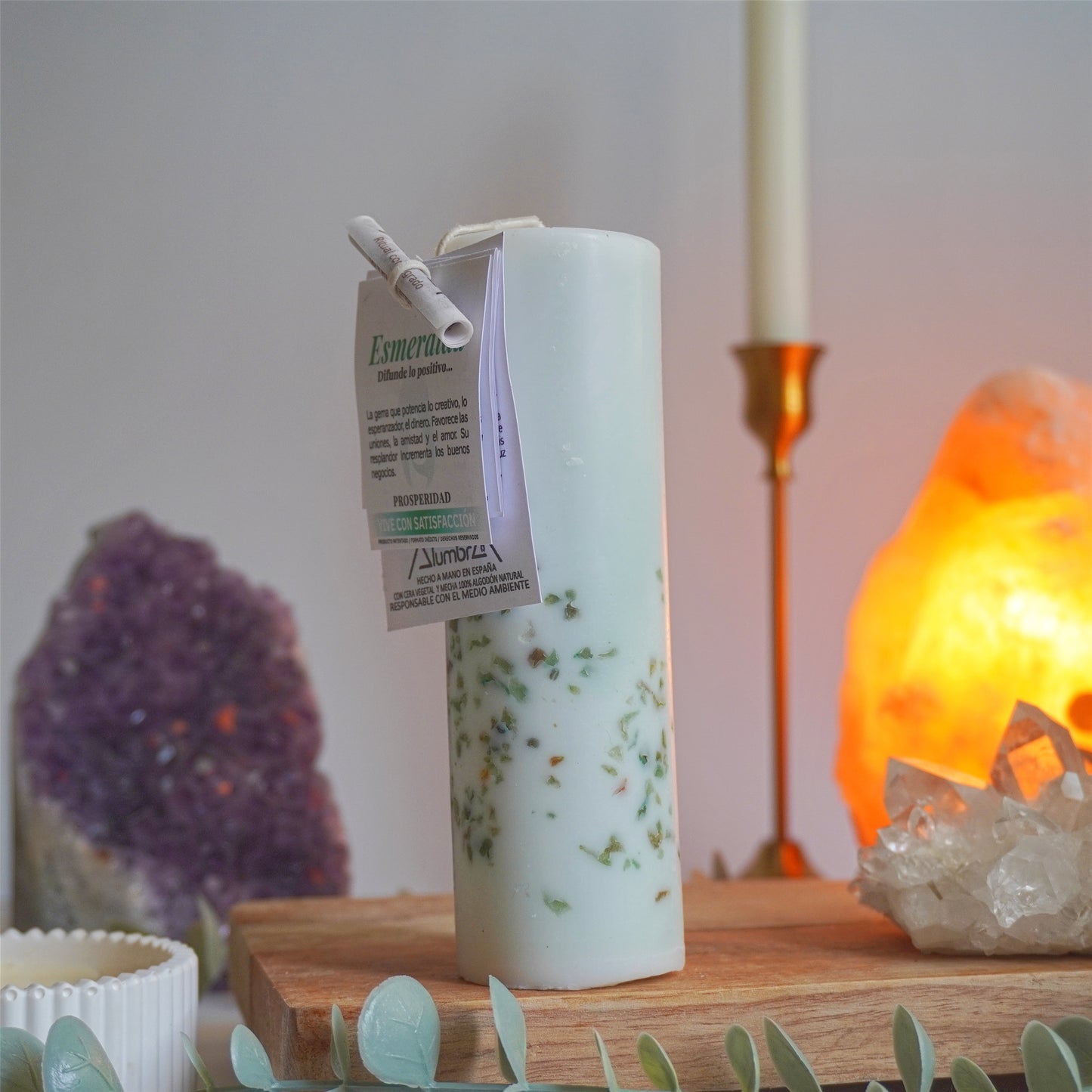 Vela Ritual | Prosperidad - Esmeralda