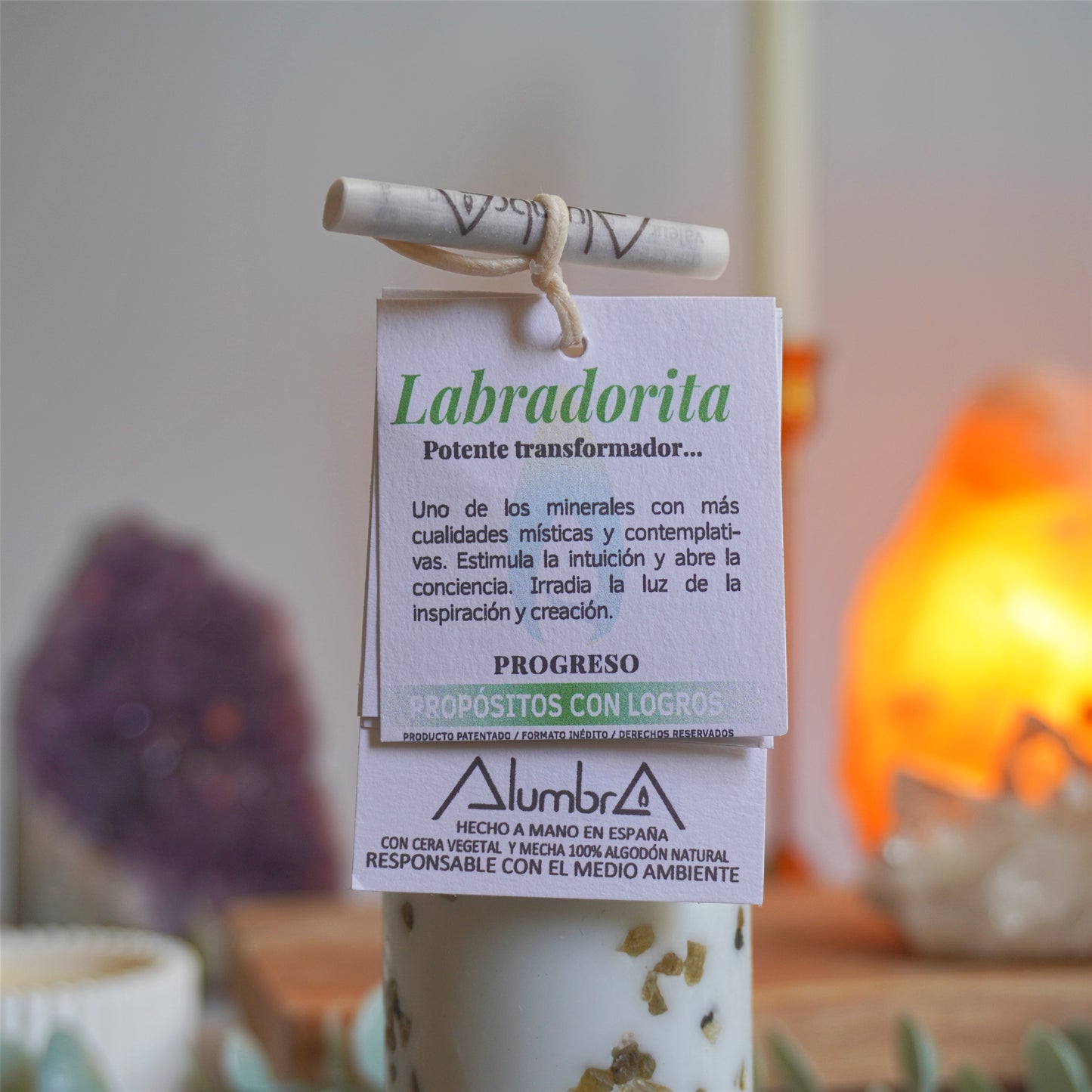 Vela Ritual | Trabajo - Labradorita
