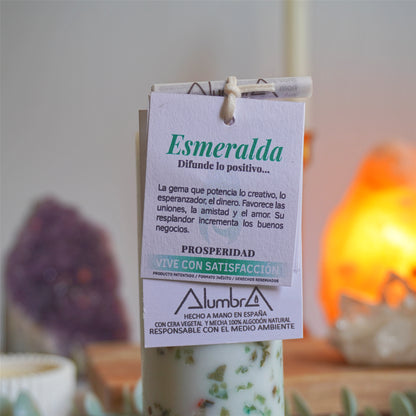 Vela Ritual | Prosperidad - Esmeralda