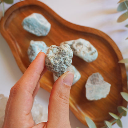 Larimar masivo | Paz emocional y serenidad