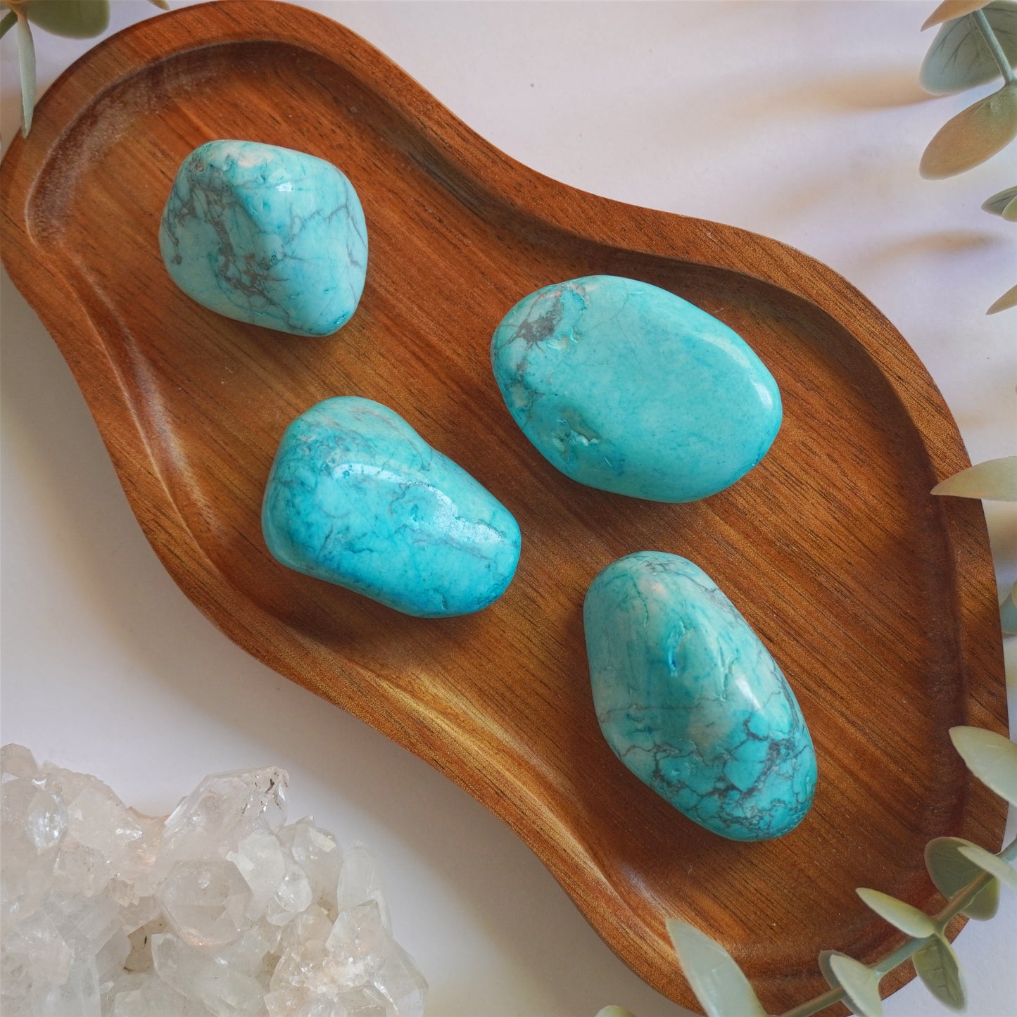 Howlita Azul rodado | Bienestar y espiritualidad