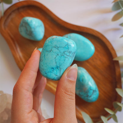 Howlita Azul rodado | Bienestar y espiritualidad