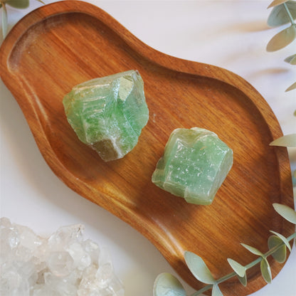 Calcita Verde masivo | Sanación y apertura del corazón