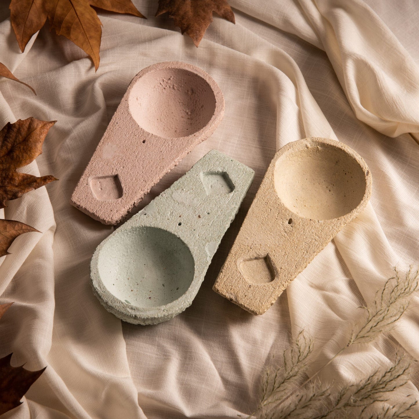 Quemador de cemento de colores