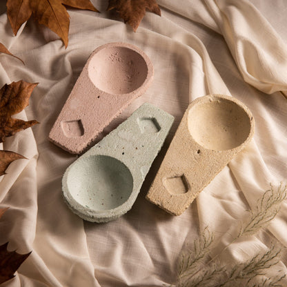 Quemador de cemento de colores