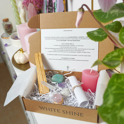 Kit ritual de la Mujer | Energía Femenina y Amor Propio | Minerales y Ritual para conectar con tu Poder Interior