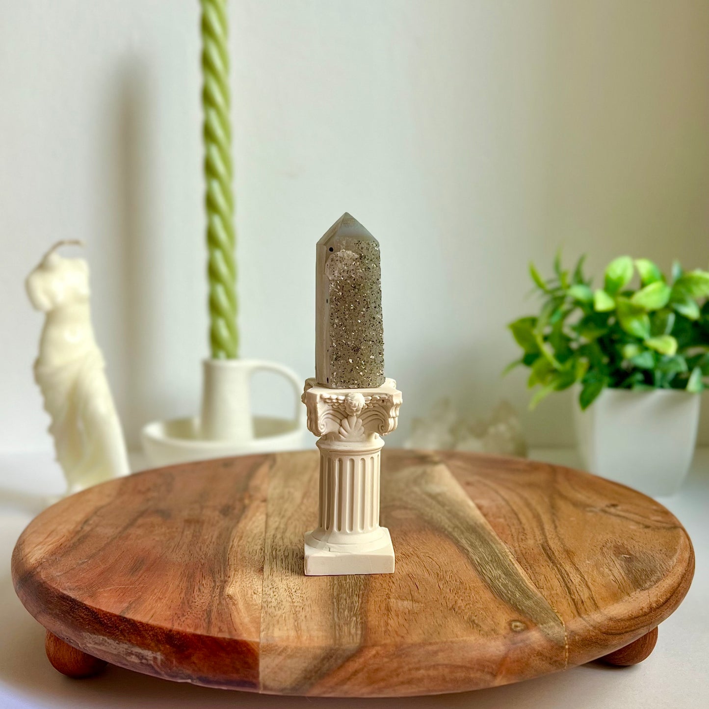 Punta pulida de Ágata