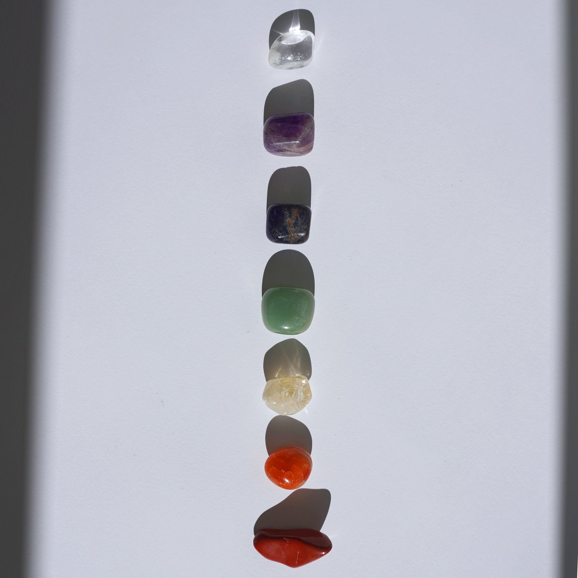 Kit de Minerales | 7 Chakras - Minerales para equilibrar y alinear los chakras