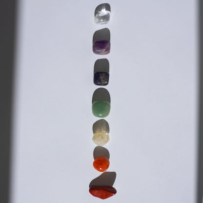 Kit de Minerales | 7 Chakras - Minerales para equilibrar y alinear los chakras