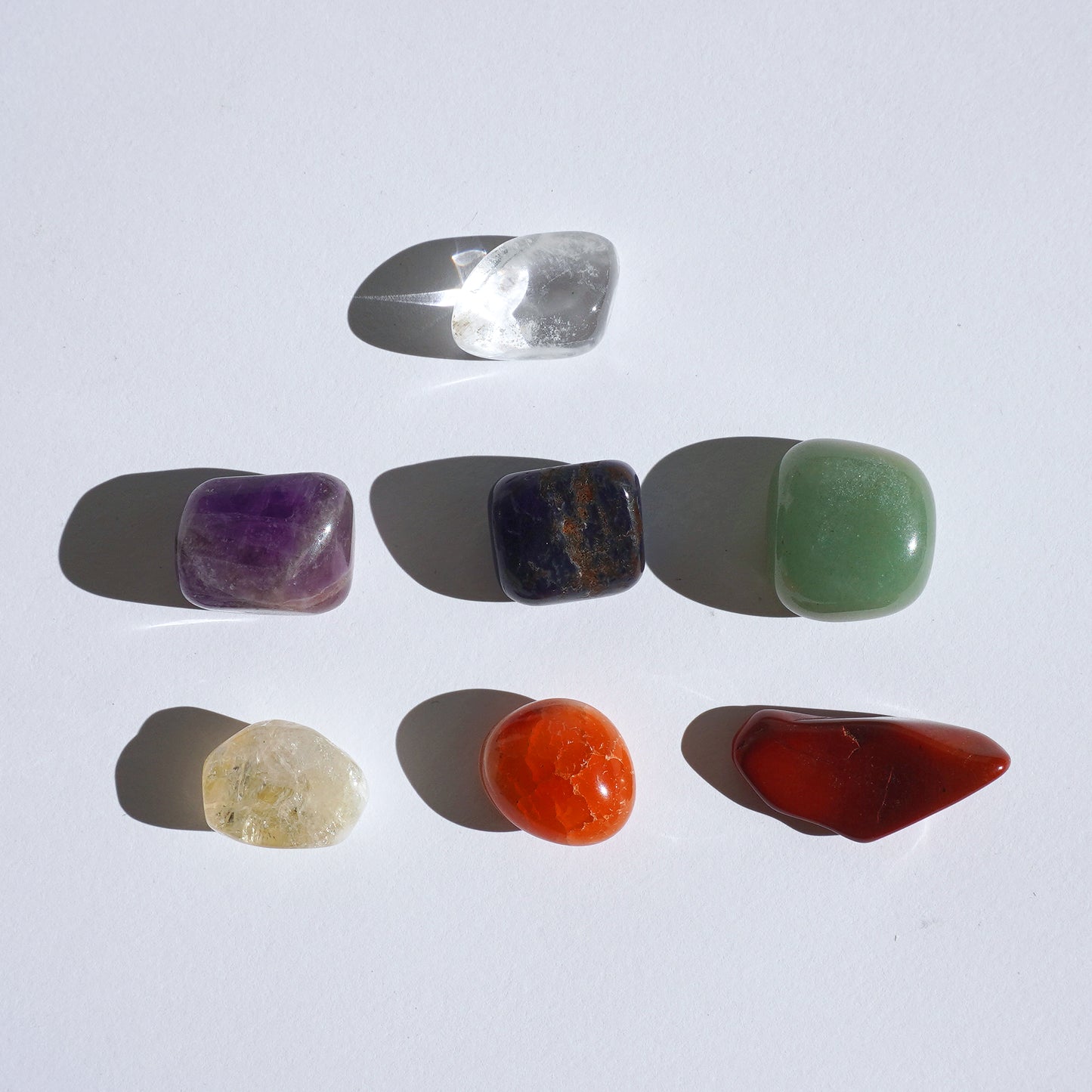 Kit de Minerales | 7 Chakras - Minerales para equilibrar y alinear los chakras