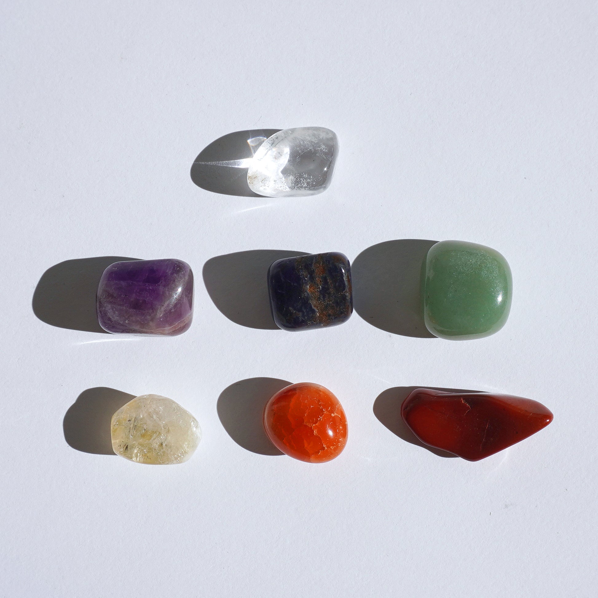 Kit de Minerales | 7 Chakras - Minerales para equilibrar y alinear los chakras