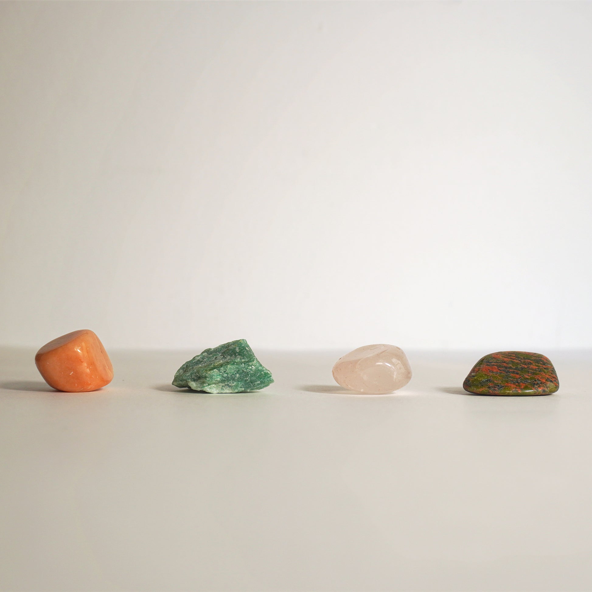 Kit de Minerales | Amor propio y sanación emocional - Minerales para el corazón