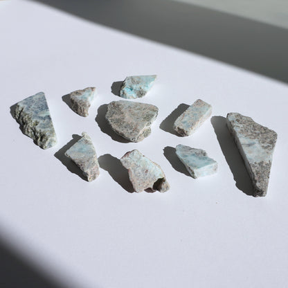 Larimar placas