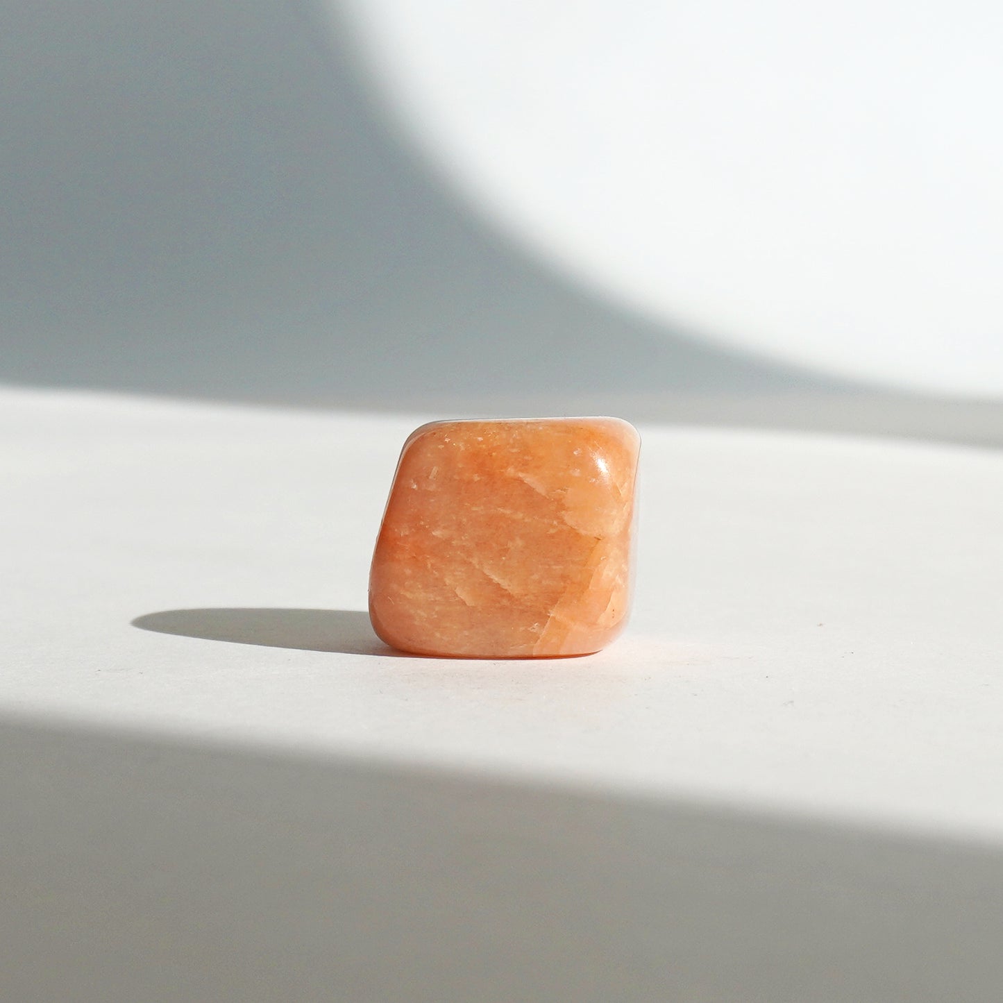 Piedra Luna Melocotón rodado