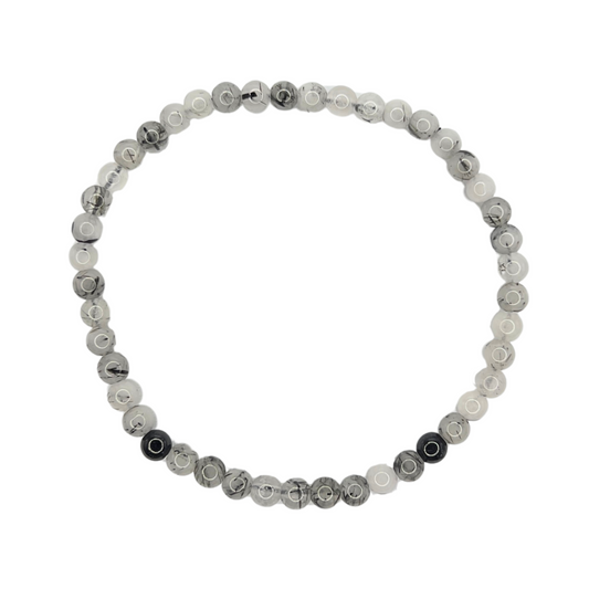 Pulsera Cuarzo Turmalinado