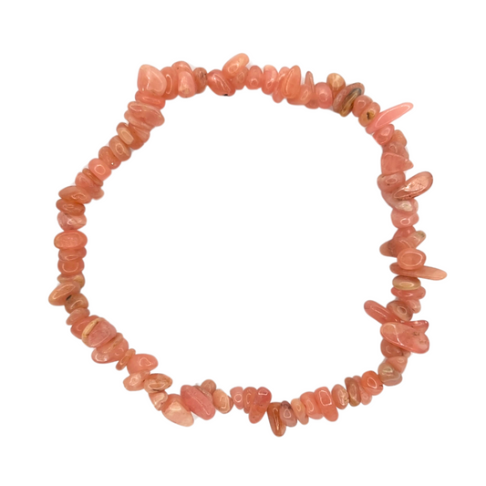 Pulsera chips Rodocrosita