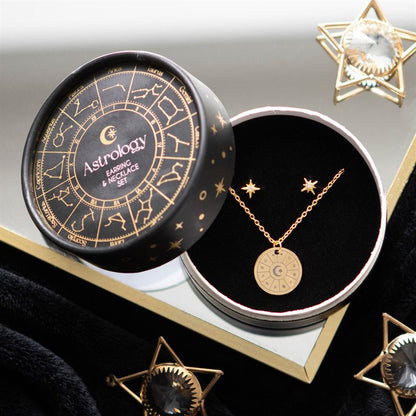 Rueda de Astrología | Pack Collar + Pendientes