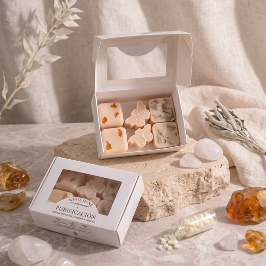 Wax melts Purificación Ámbar y Cuarzo Blanco