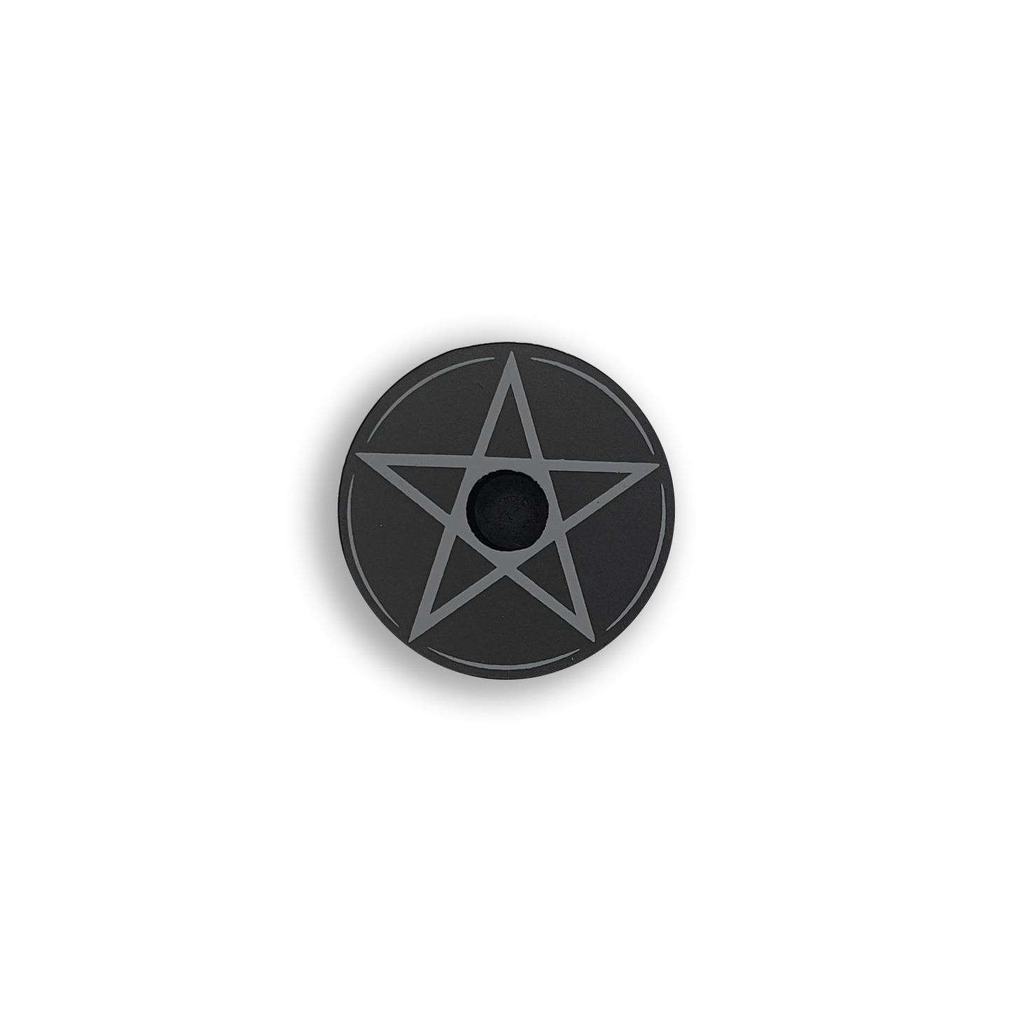 Portavelas Pentagrama - White Shine