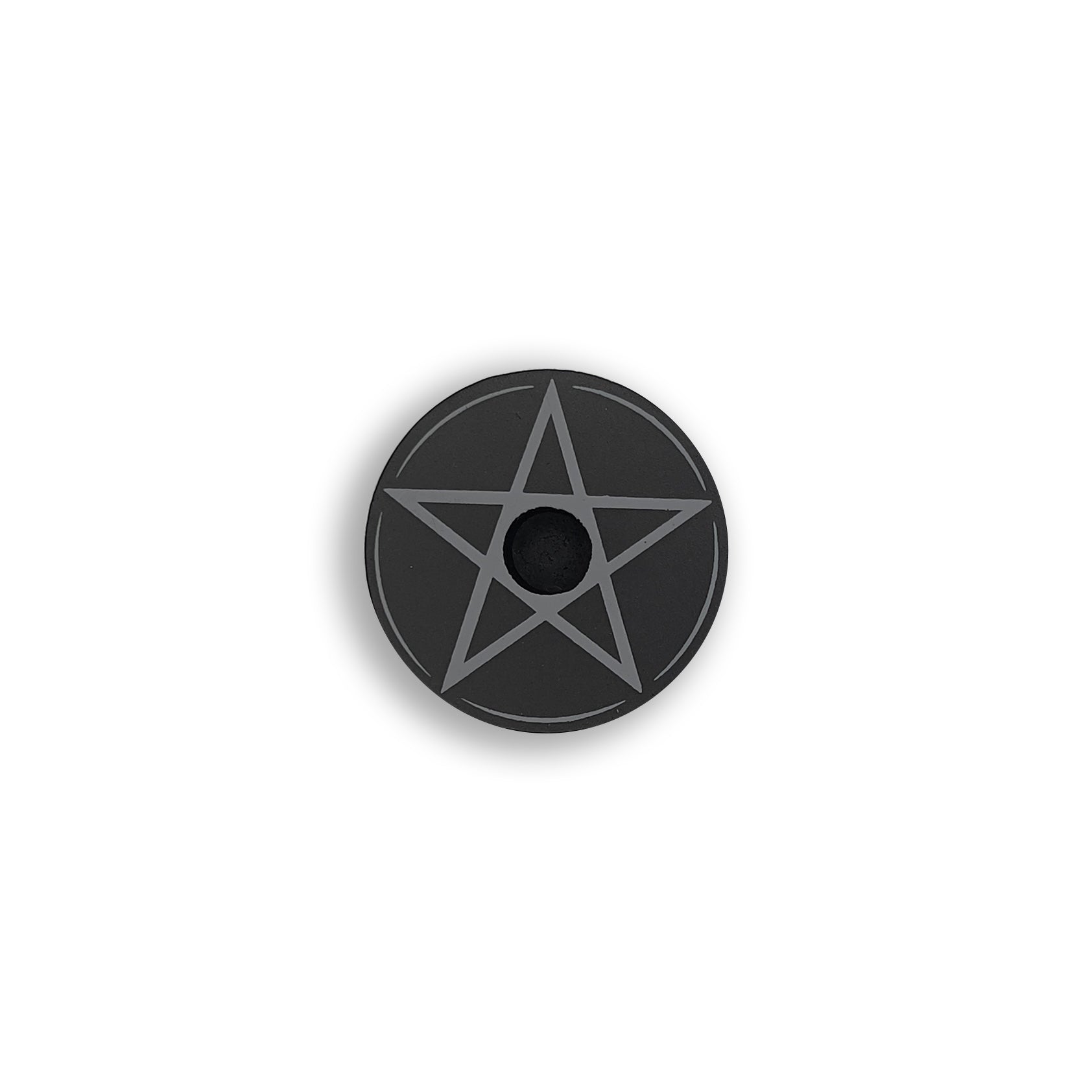 Portavelas Pentagrama - White Shine